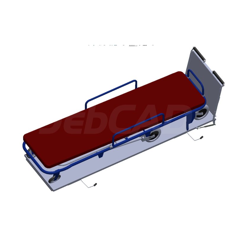 Patient Transport Stretcher - 2D