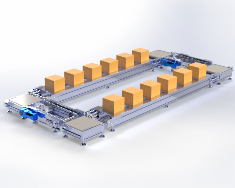 Industrial Conveyor Station
