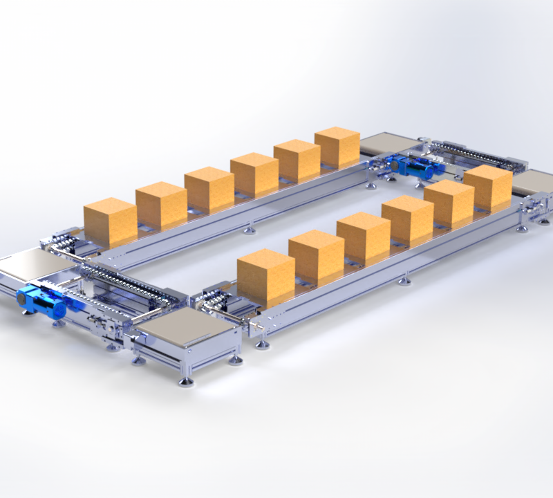 Industrial Conveyor Station