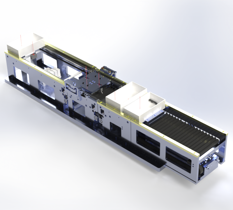 Box Conveyor – 3D SolidWorks Model