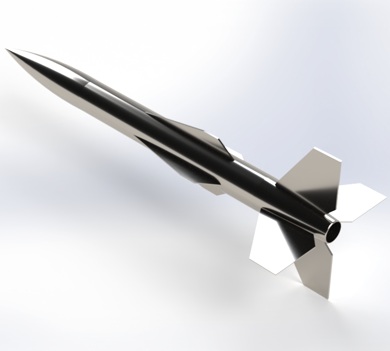 Rocket Structure – 3D SolidWorks Model