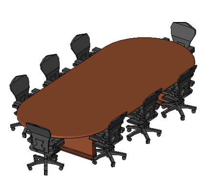Meeting Room Families for Revit