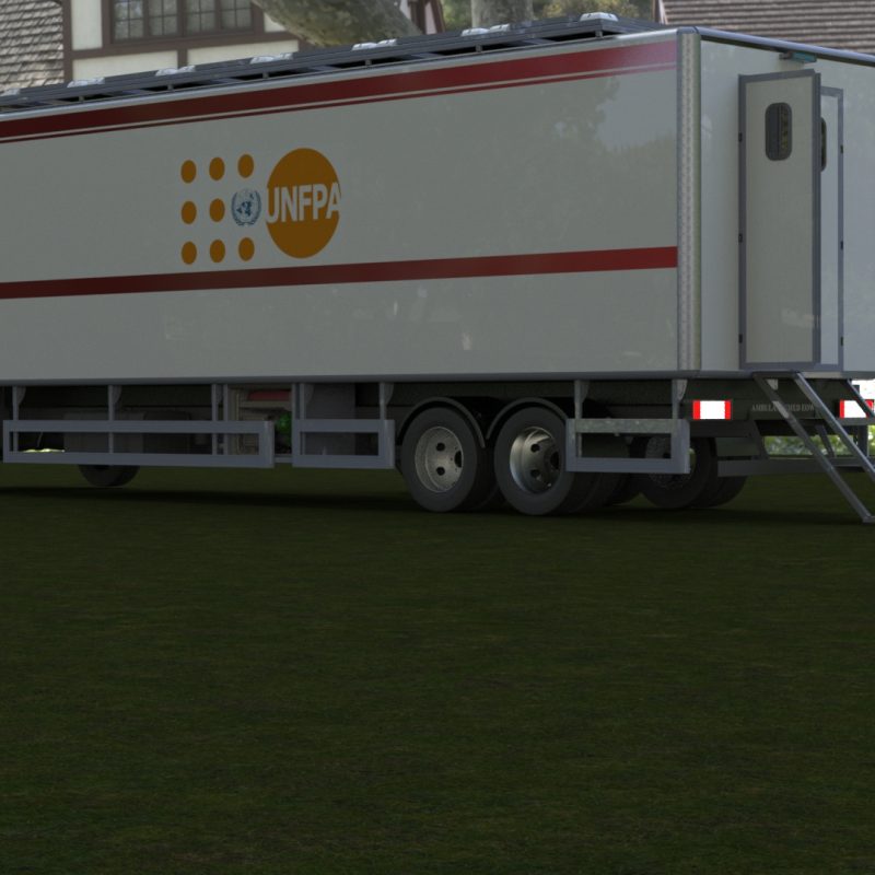 Isuzu Gynecology and General Examination Mobile Clinic