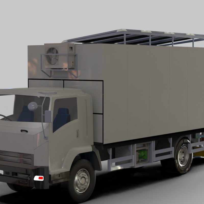 Gynecology Mobile Clinic 20ft – SolidWorks CAD Model