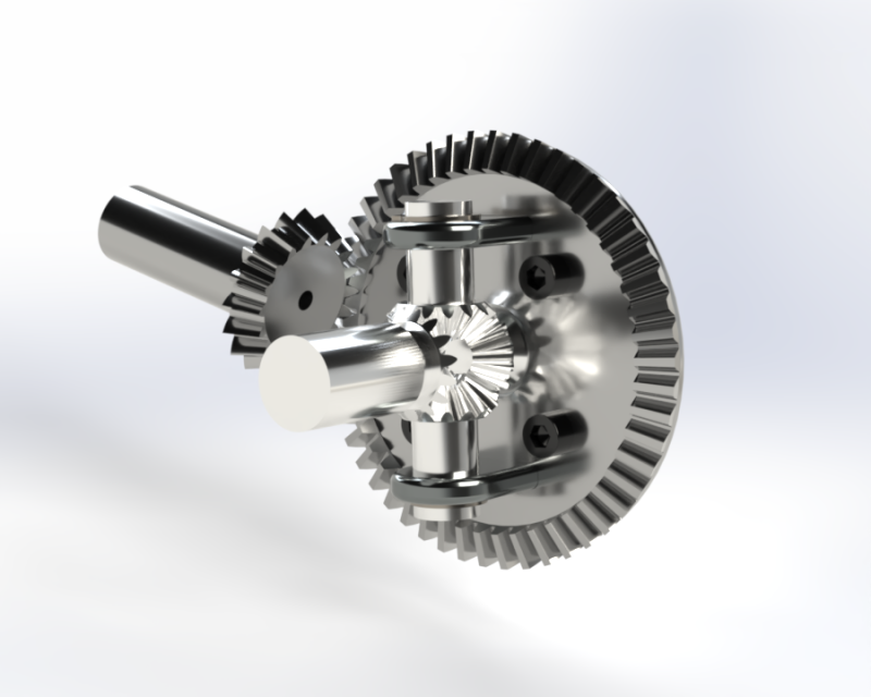 Differential gear system