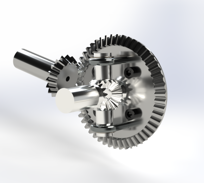 Differential gear system