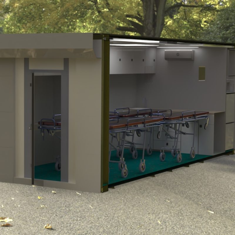 BLS Examination Clinic 20ft – SolidWorks CAD Model