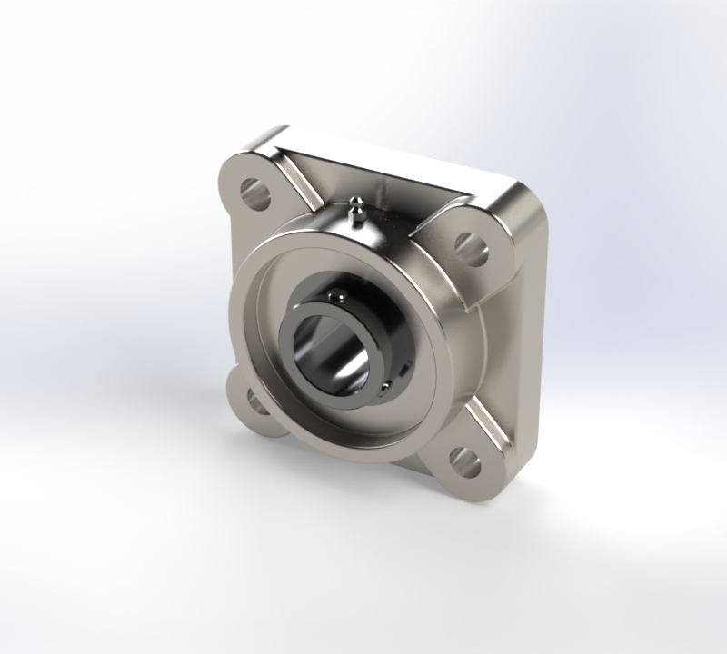 Square Flange Bearing Housing Unit