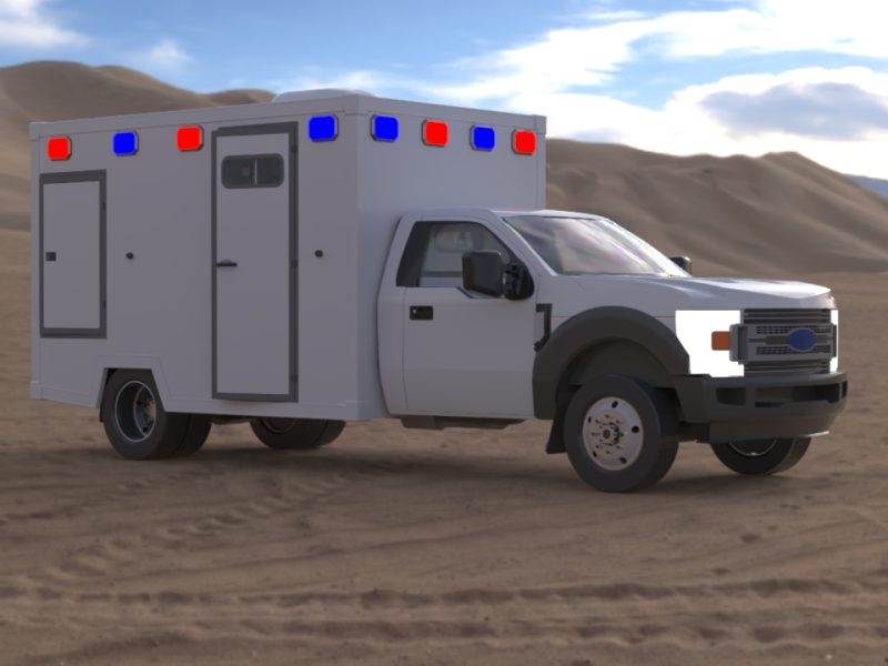 Ford 350 Ambulance (16) Ford 350 Ambulance