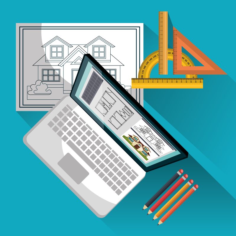 2d design drawing industrial