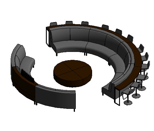 Modular Sofa Family – Revit Furniture