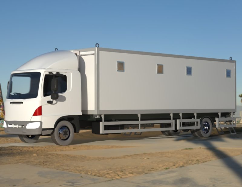 Hino 500 Gynecology Mobile Truck