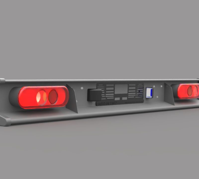 Rear vehicle lamp
