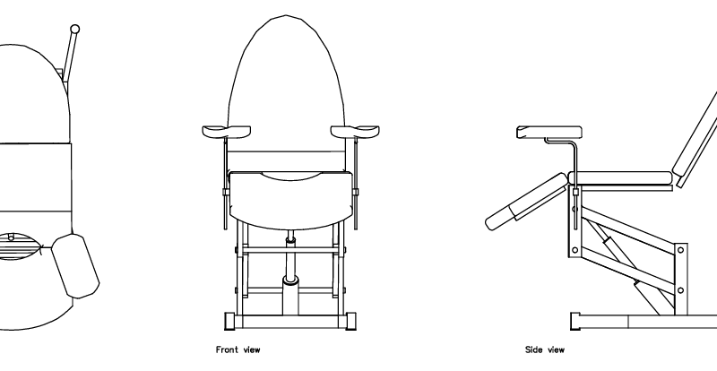 2D Gynecological-Chair