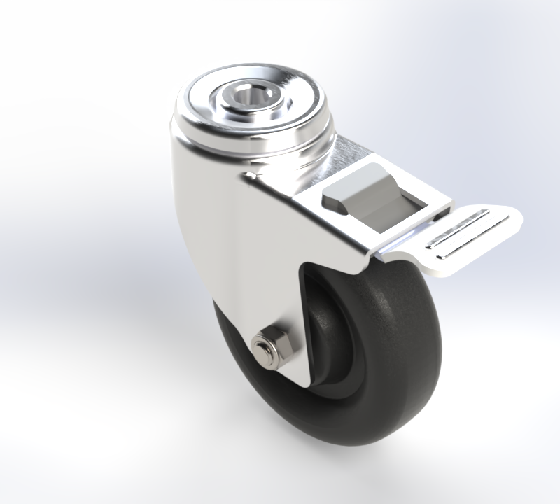 Swivel Castor with Brake