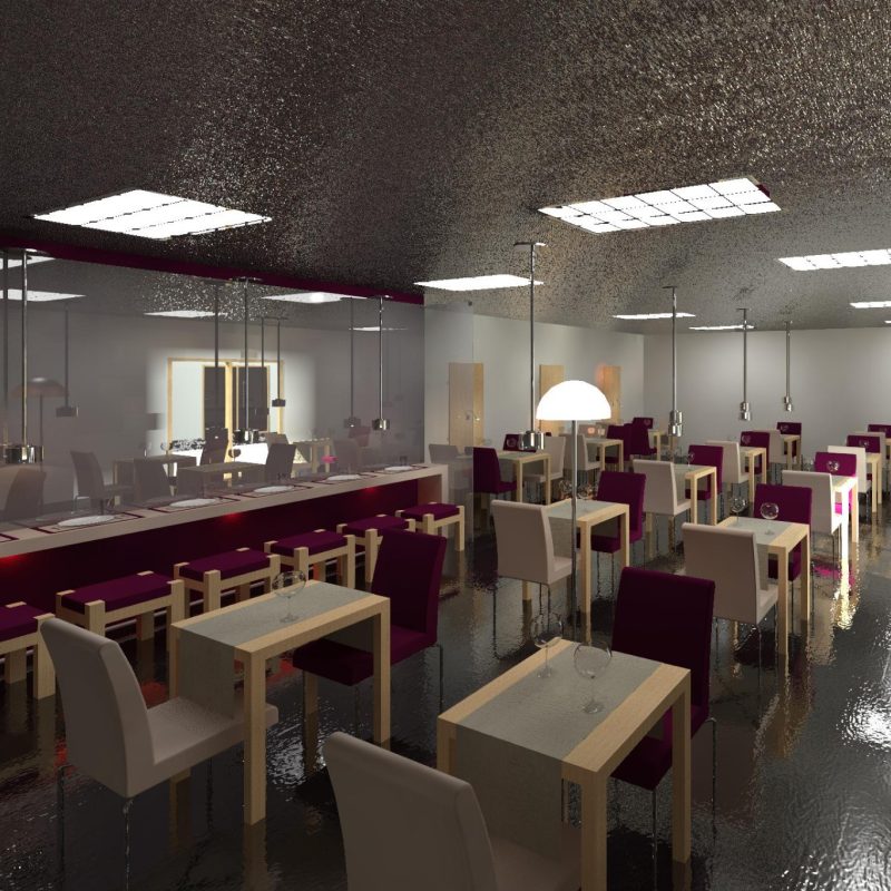 Bar Restaurant Architectural Project