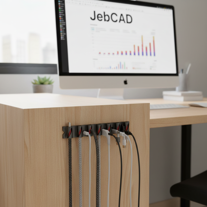 3D Printed Cable Routing Clip