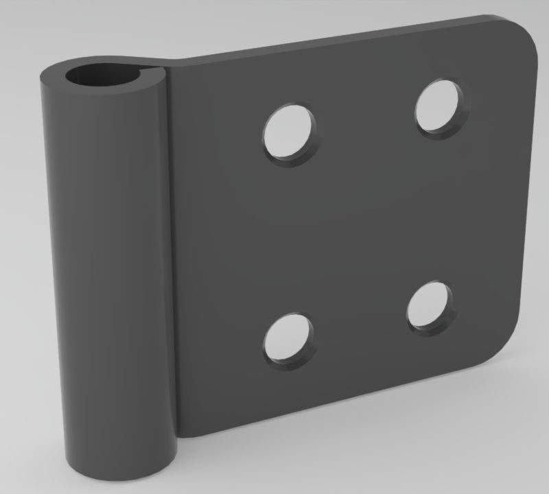 Door Hinge 3D