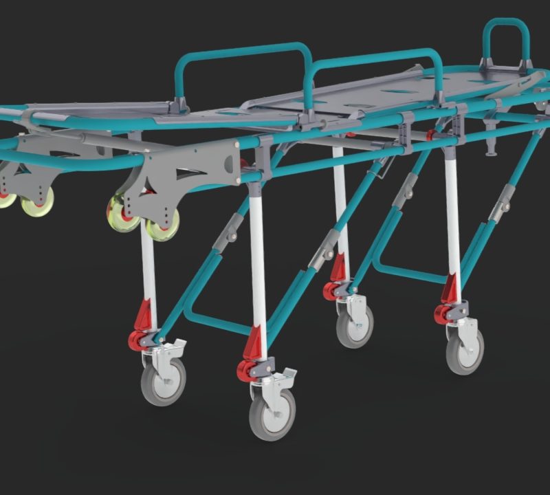 Main Ambulance Stretcher 3D