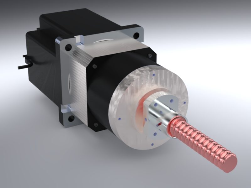 3D Brushless Motor Model