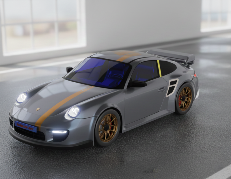 Porsche GT2 997-3D