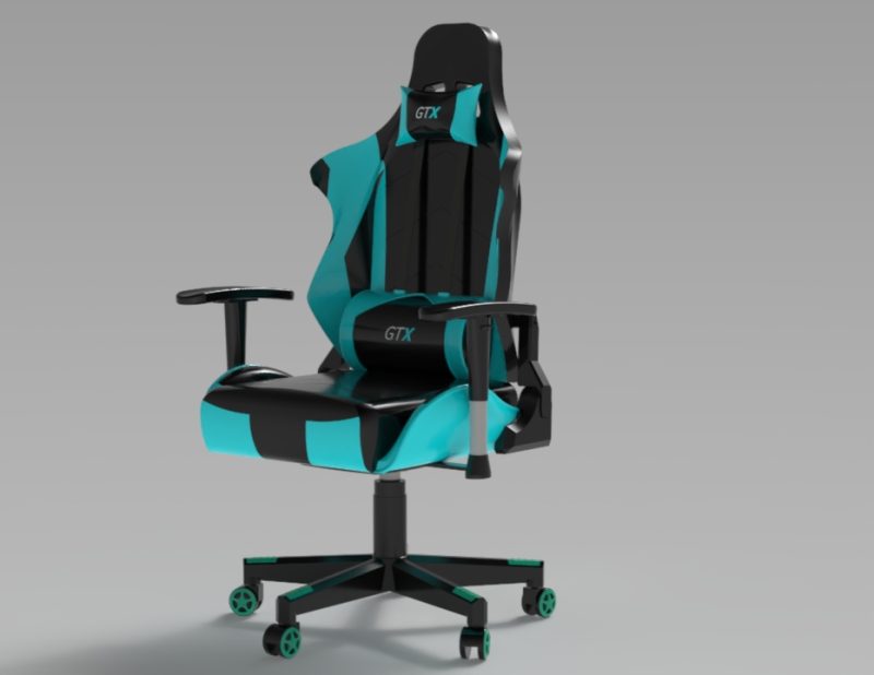 3D Gaming Chair Drawing