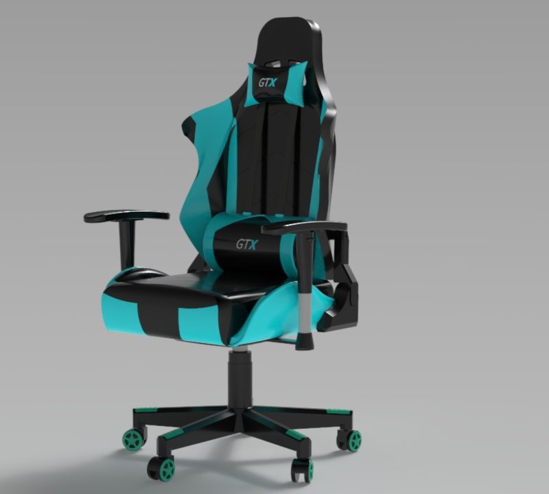 3D Gaming Chair Drawing