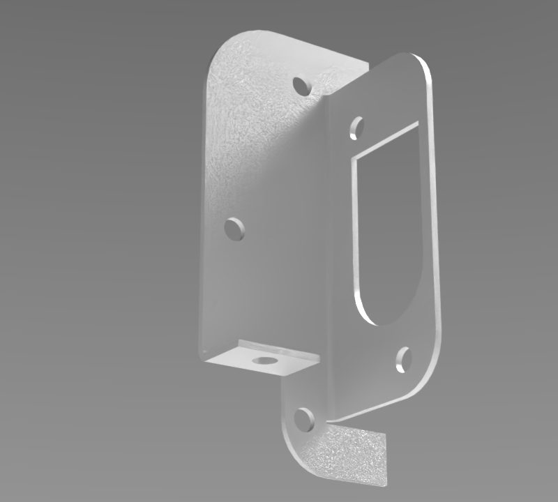 3D Door Key's Part Model