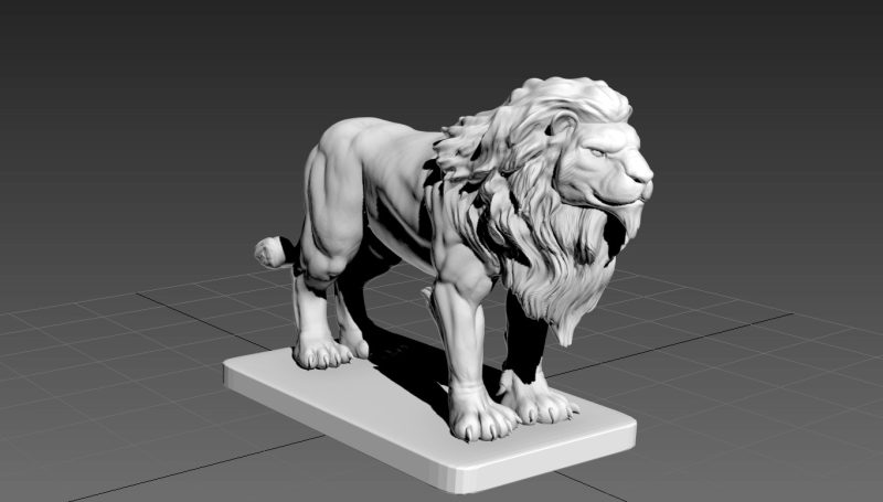 Decorative Lion Figurine