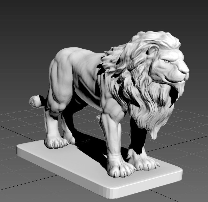 Decorative Lion Figurine