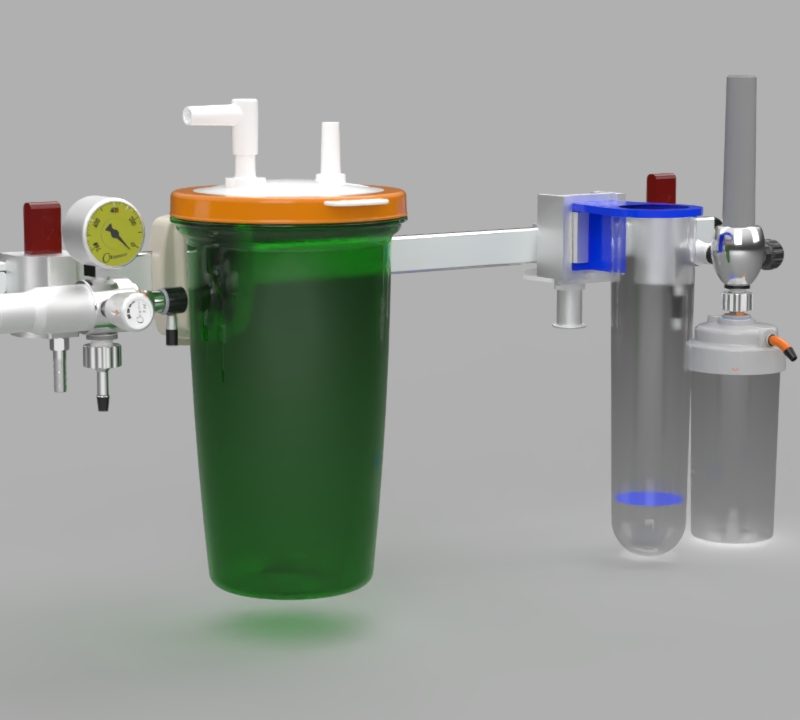 Oxygen Regulator System 3D Model