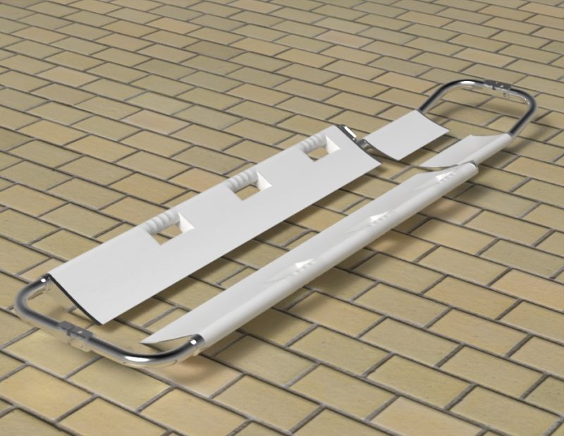 Scoop Stretcher 3D Model