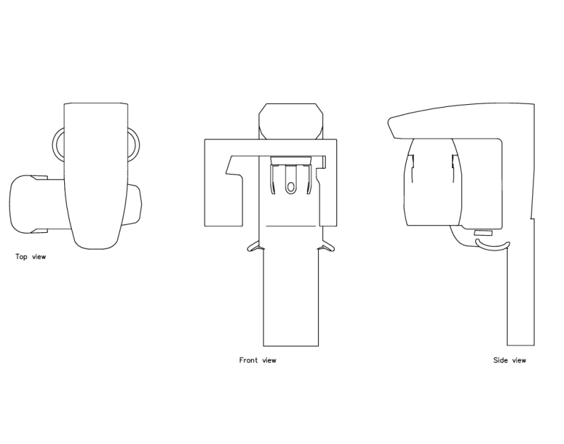 2D Dental-Panoramic-X-Ray Drawing