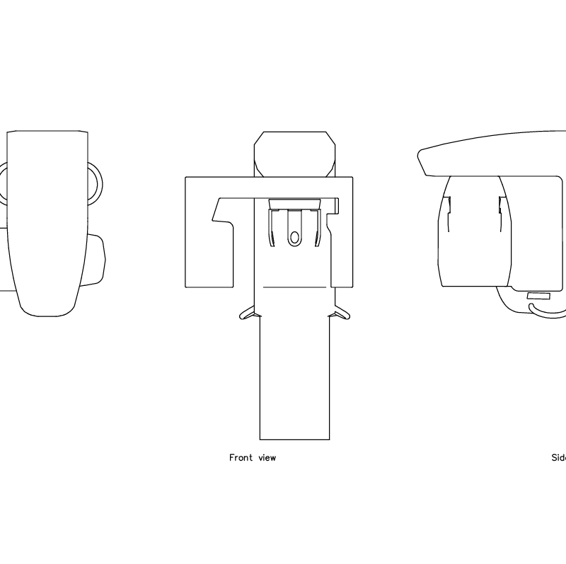 2D Dental-Panoramic-X-Ray Drawing