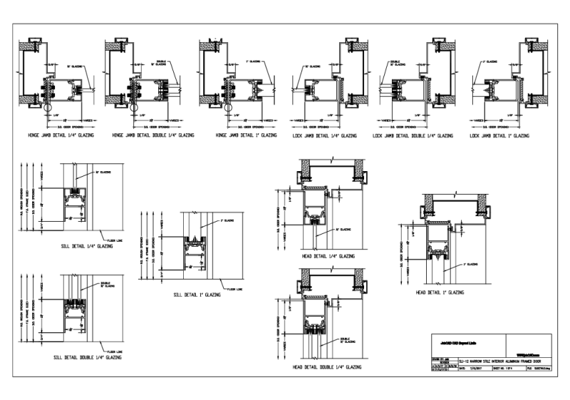2D SLI-Doors Drawing Model