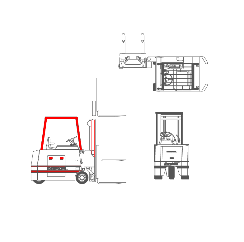 2D Forklift Drexel