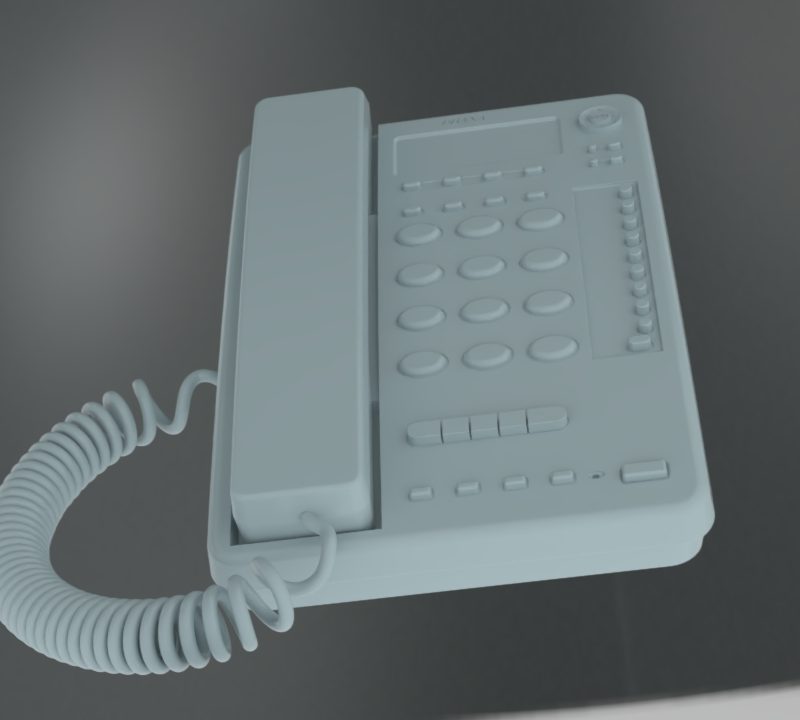 3D CAD Fix Telephone