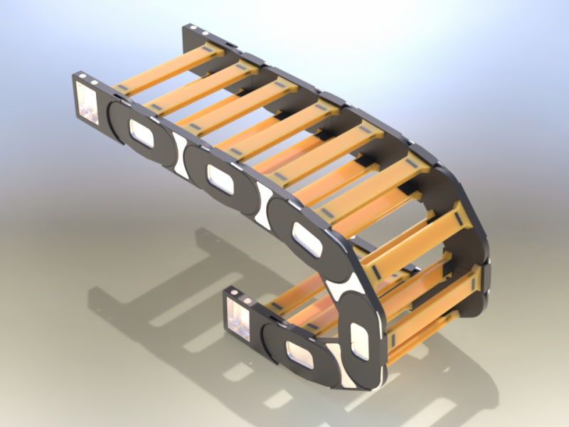 Cable management chain