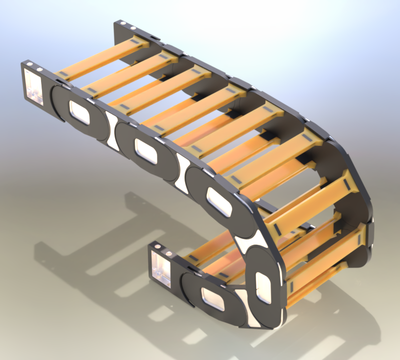 Cable management chain