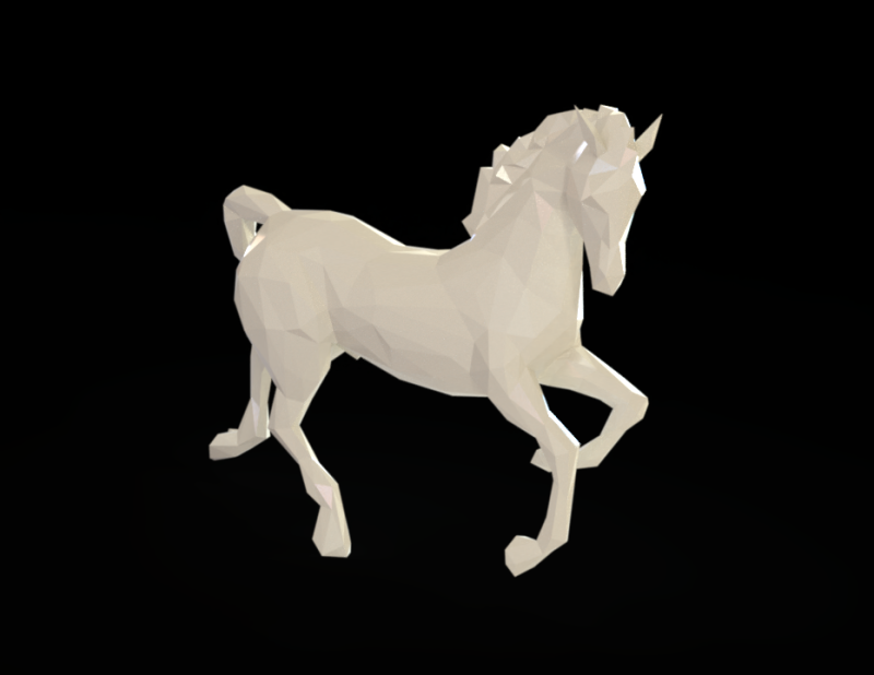 Low Poly Horse