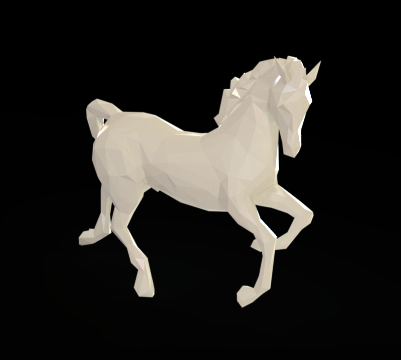 Low Poly Horse