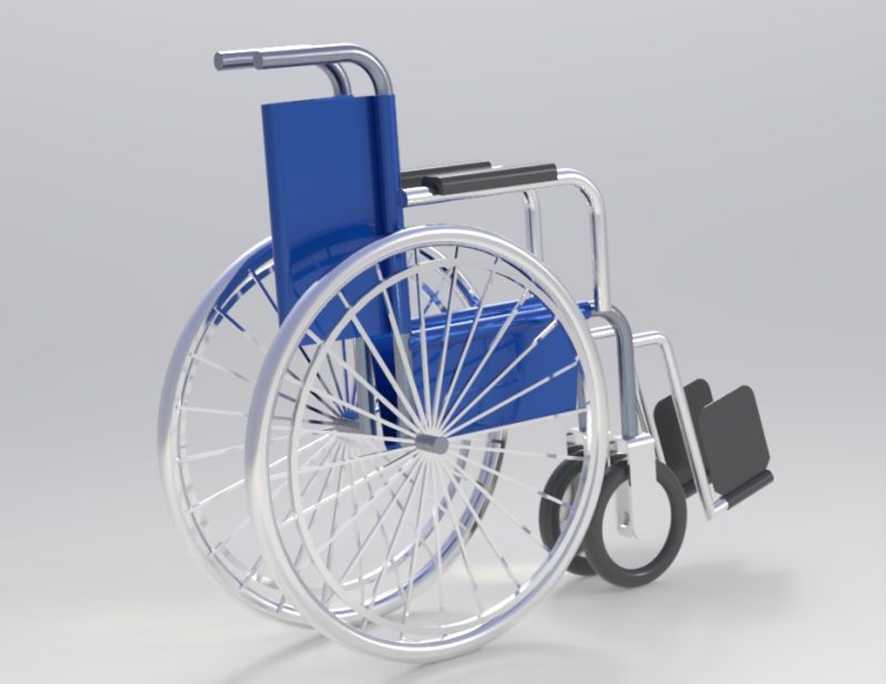 3D CAD Wheelchair