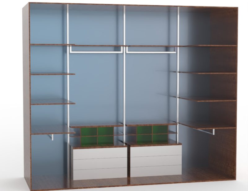 3D CAD Wardrobe