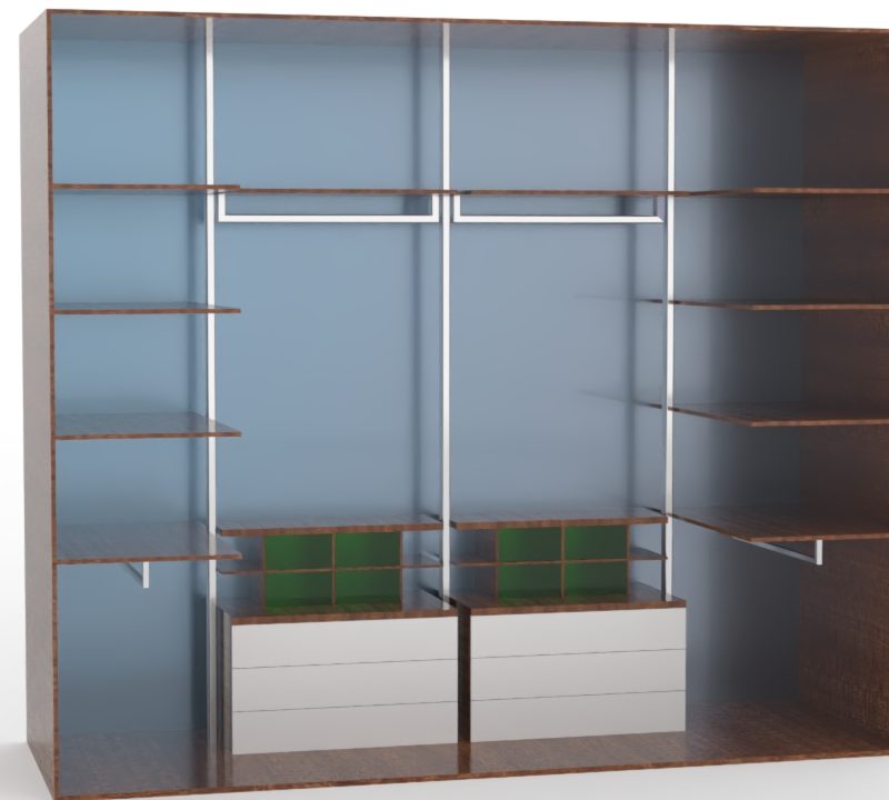 3D CAD Wardrobe