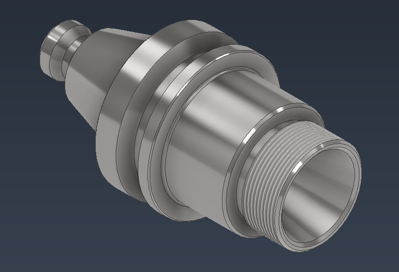Flanged Threaded Adapter