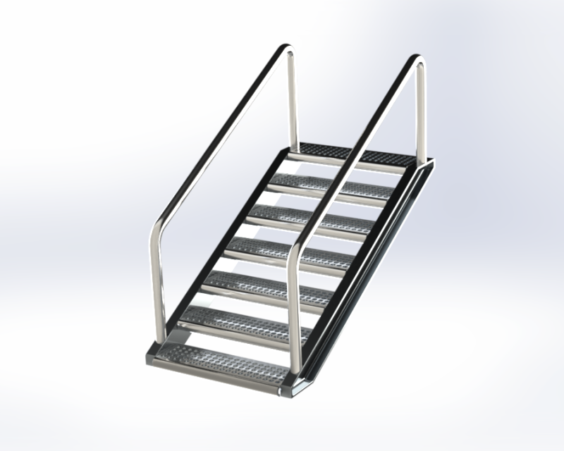 Aluminum ladder
