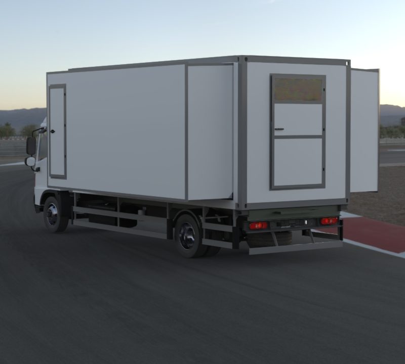 3D Expandable 20ft Container