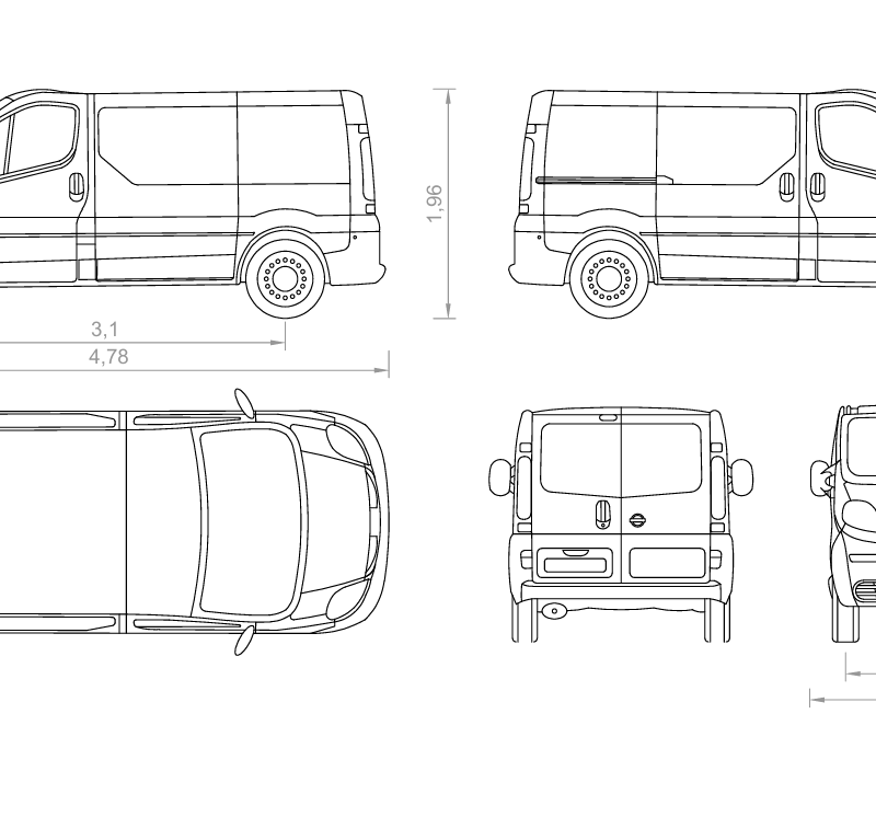 2D Nissan- Primastar