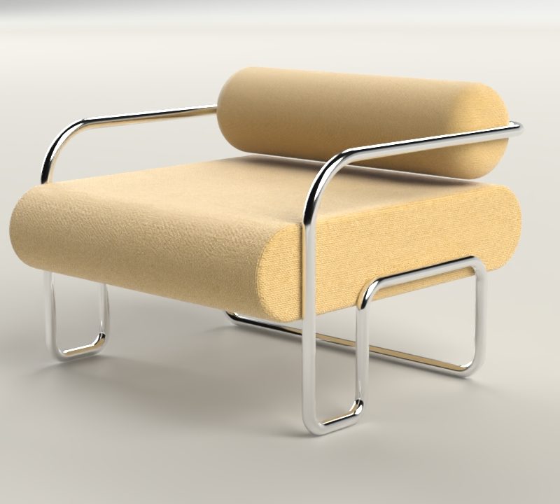 3D Lounge Chair