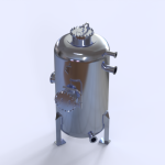 Vertical pressure vessel